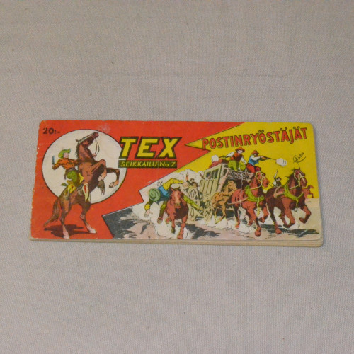 Tex liuska 07 - 1953 Postinryöstäjät (1. vsk)